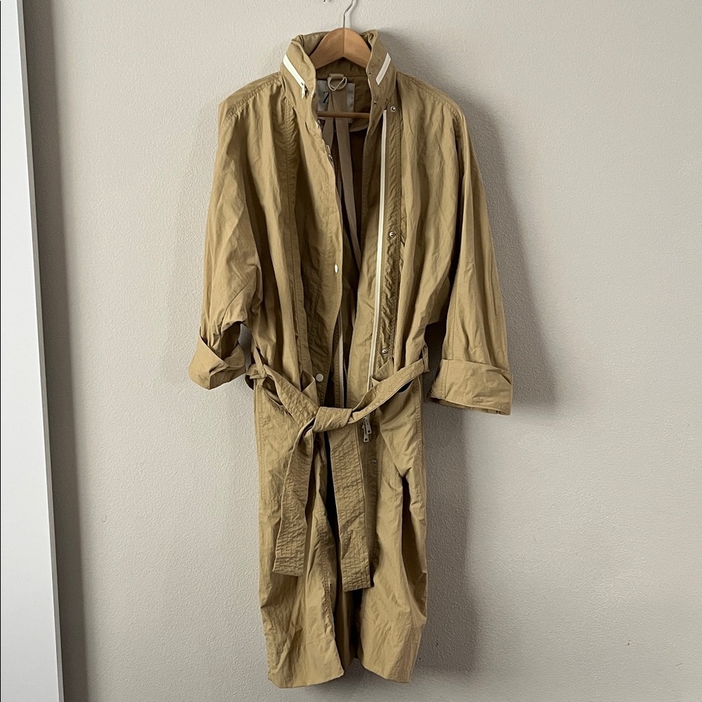 Zara Women's Oversized Trench Coat With Hood XS-S